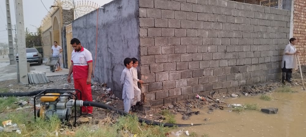 امدادرسانی به ۵۹ حادثهدیده در بارندگیهای اخیر شهرستانهای سرباز و ایرانشهر